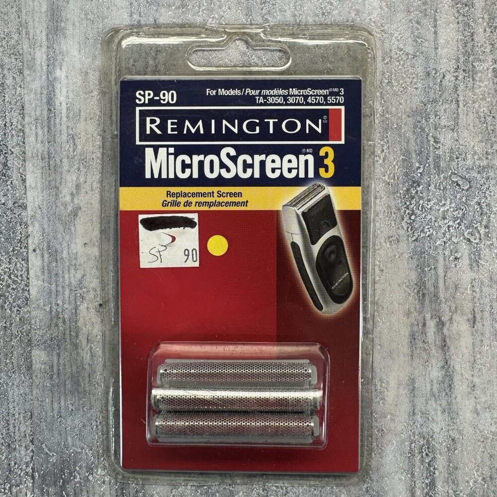 Remington MicroScreen 3 Sp-90 Shaver Replacement Screen SP90